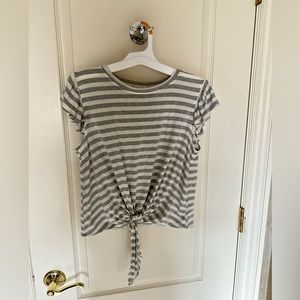 Altar’d State- Size S- Grey and white striped- great condition
